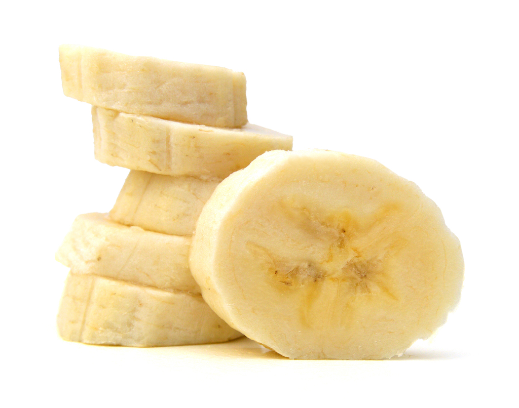 Banane coupée