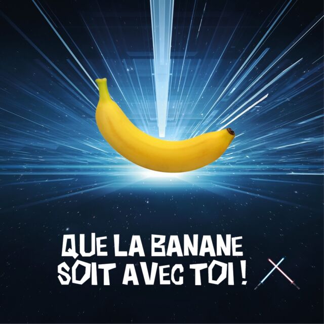 En ce jour intergalactique, une seule chose à dire : que la banane soit avec toi 🍌 !!

#EUAgriPromo #Lifeisbetter #banane