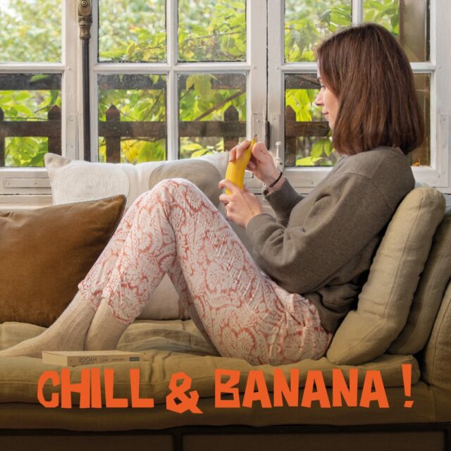 Les jours raccourcissent mais on garde la banane en mode cocooning !

#EUAgripromo #Lifeisbetter #banane ©A. Rety/Cœurs d’artichauts