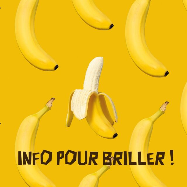 En ce mois de novembre officiellement le plus déprimant de l’année (la météo maussade, les jours qui raccourcissent, toussa toussa…), la banane est là pour vous rebooster !

. C’est un aliment reconnu comme contributeur aux apports quotidiens en tryptophane.

. Le tryptophane est un acide aminé précurseur de la sérotonine, aussi appelée hormone du bonheur. Il agirait ainsi positivement sur la régulation de l’humeur.

. Alors, pour garder le smile, hop une banane 😉
Et vous, c’est quoi votre astuce anti-déprime ?

#EUAgripromo #lifeisbetter #banane